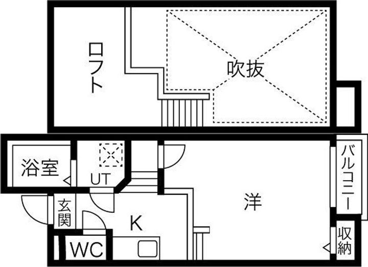 Creo庄内通弐番館202の間取り