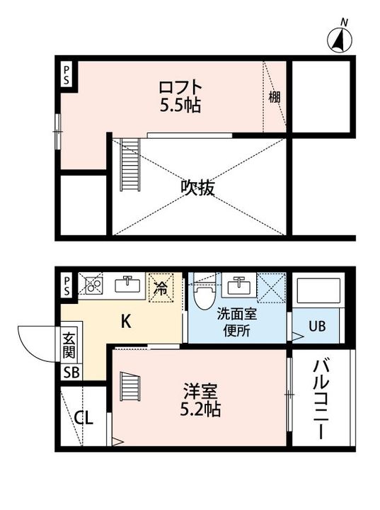 charmant105の間取り