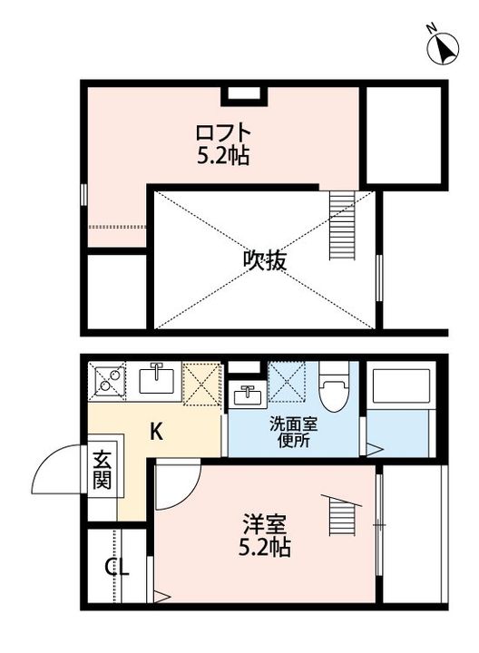 ソレイユの丘205の間取り