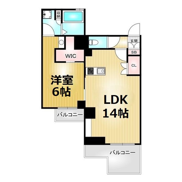 第98プロスパービルの間取り