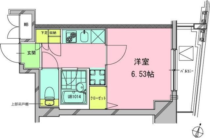 本郷エーワン東大前403の間取り