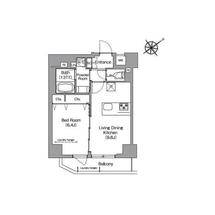 HF押上レジデンスの間取り