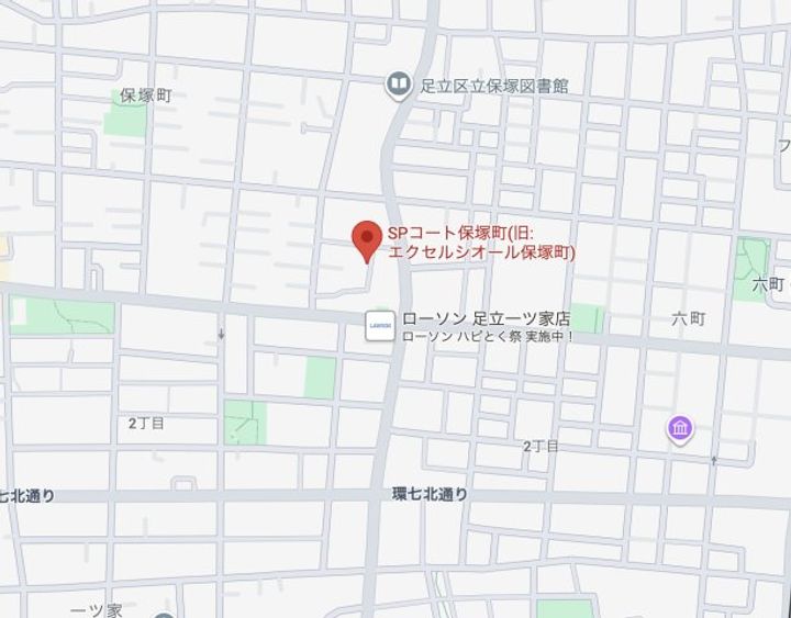 SPコート保塚町の地図