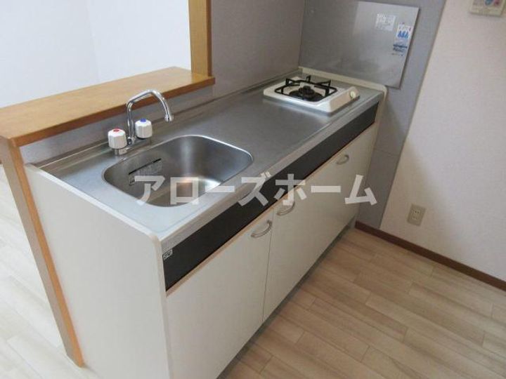 兵庫県神戸市西区玉津町出合(アパート)の賃貸物件のキッチン