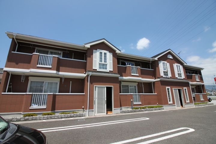 滋賀県長浜市宮司町の賃貸アパートの外観