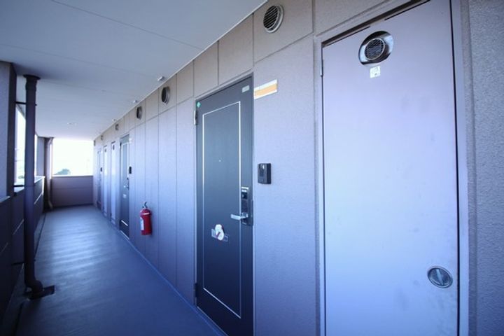 滋賀県長浜市西上坂町の賃貸マンションの玄関
