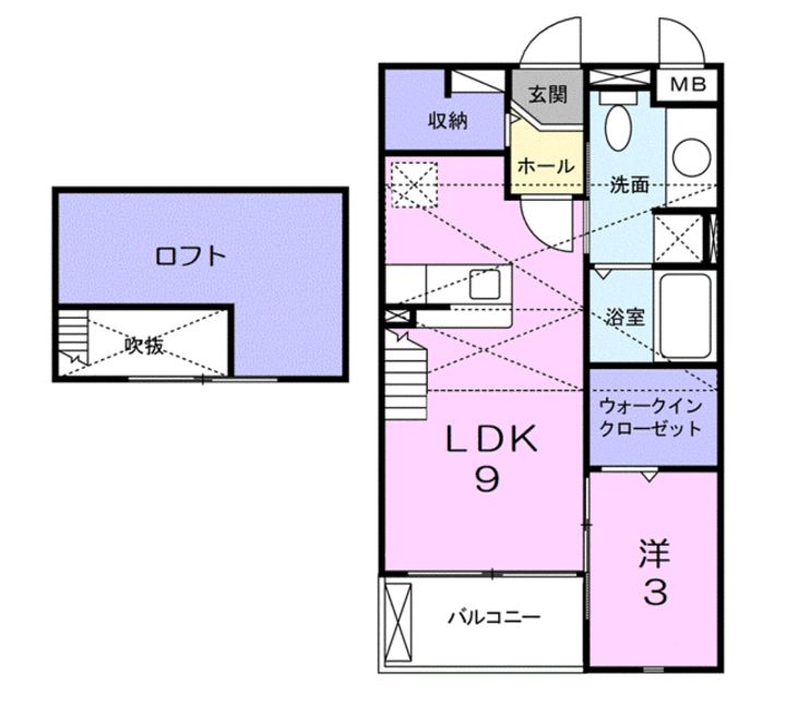 Eterno Soleの間取り