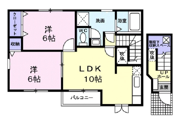 ラ シエスタの間取り