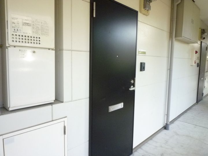 滋賀県長浜市口分田町の賃貸マンションの玄関