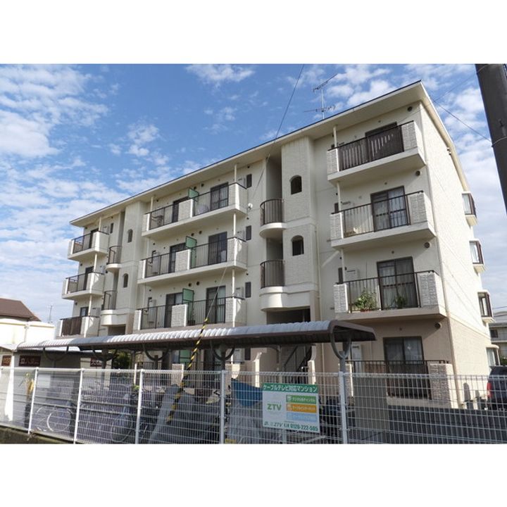 滋賀県近江八幡市鷹飼町北4丁目の賃貸マンションの外観