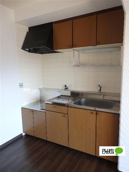 滋賀県東近江市佐野町の賃貸マンションのキッチン