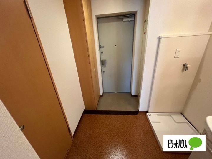 滋賀県野洲市久野部の賃貸マンションの玄関