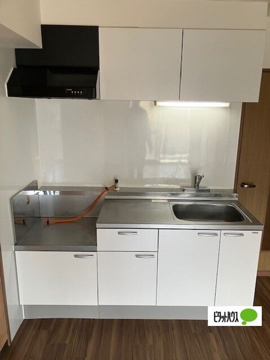 滋賀県野洲市市三宅の賃貸マンションのキッチン