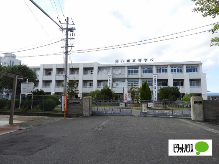 滋賀県近江八幡市若宮町の賃貸アパートの周辺