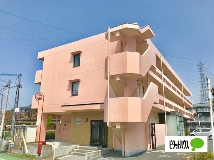 滋賀県野洲市小篠原の賃貸マンションの外観