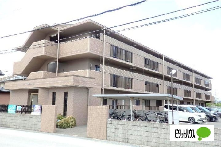 滋賀県東近江市佐野町の賃貸マンションの外観