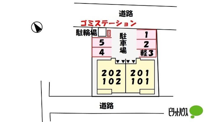 滋賀県野洲市久野部の賃貸アパートのその他画像
