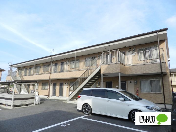 滋賀県近江八幡市土田町の賃貸マンションの外観