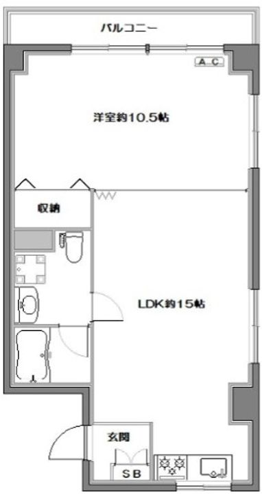 目黒ロイヤルプラザの間取り