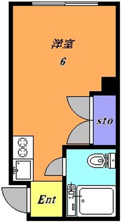 メゾン中村の間取り