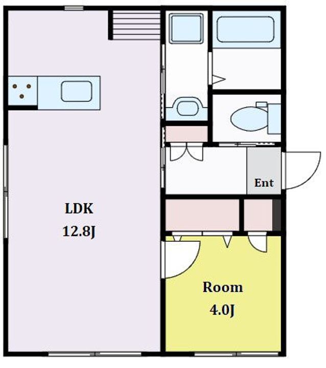 クアトレ北沢の間取り