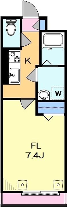 ラフィーネ野沢の間取り