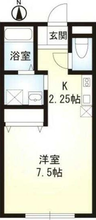 ジュネス目黒の間取り