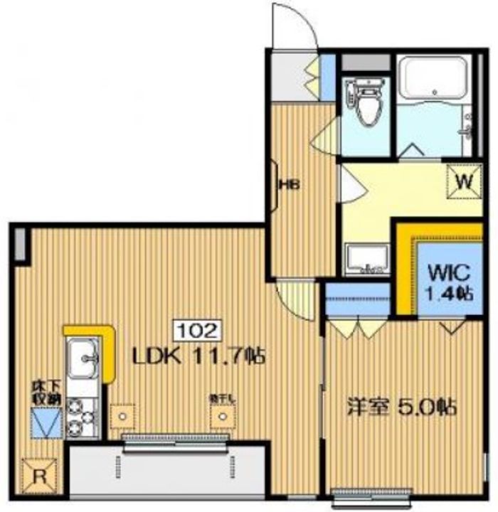 コルテージア コート-Kの間取り