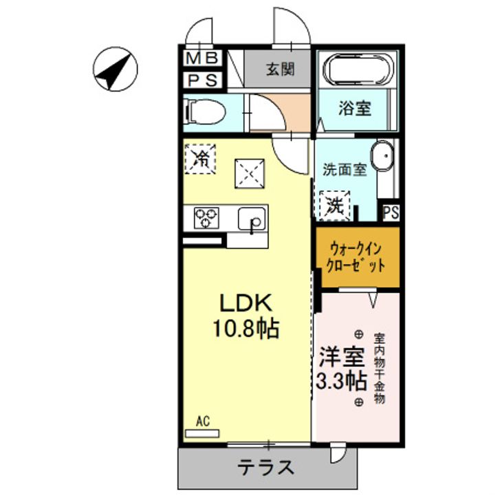 ロイジェントパークス レイクタウン Oの間取り
