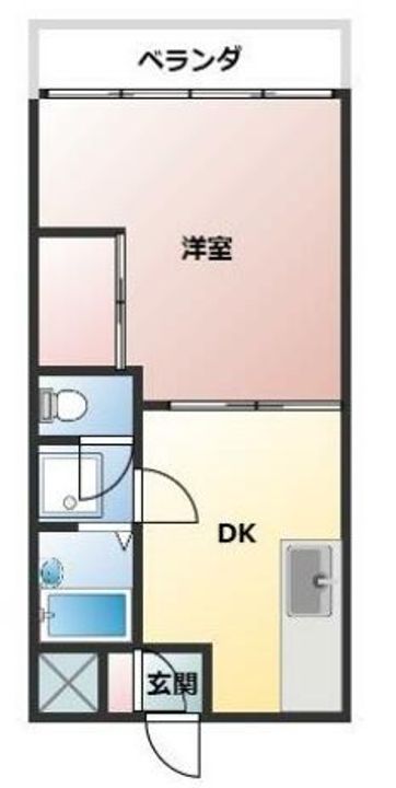 メゾンシャトウの間取り