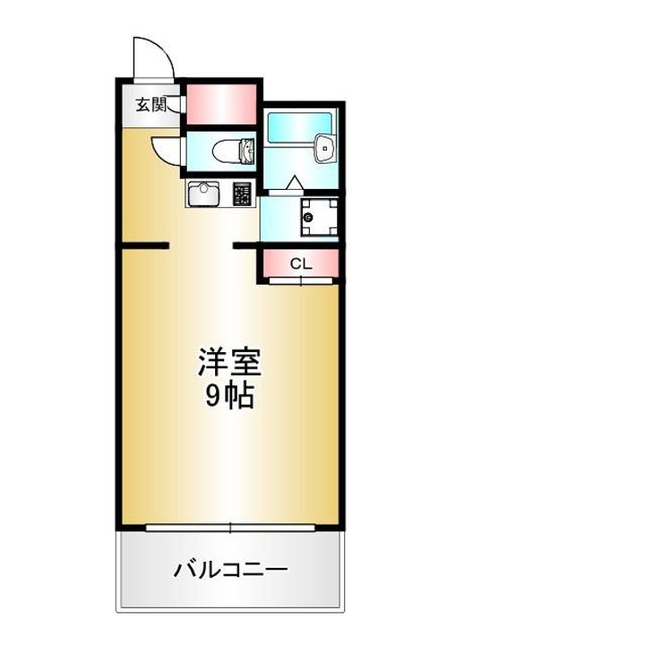福岡県太宰府市五条2丁目(アパート)の賃貸物件の間取り
