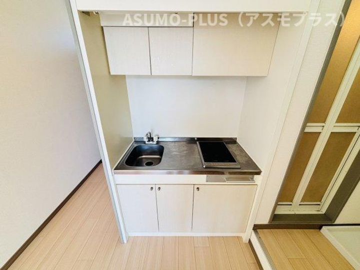 福岡県太宰府市五条2丁目(アパート)の賃貸物件のキッチン