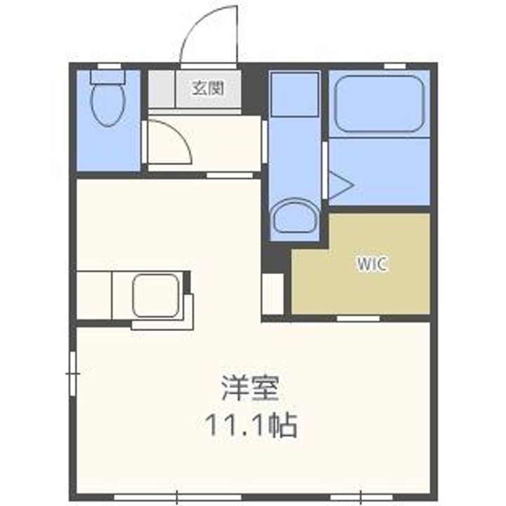 福岡県筑紫野市大字筑紫(アパート)の賃貸物件の間取り