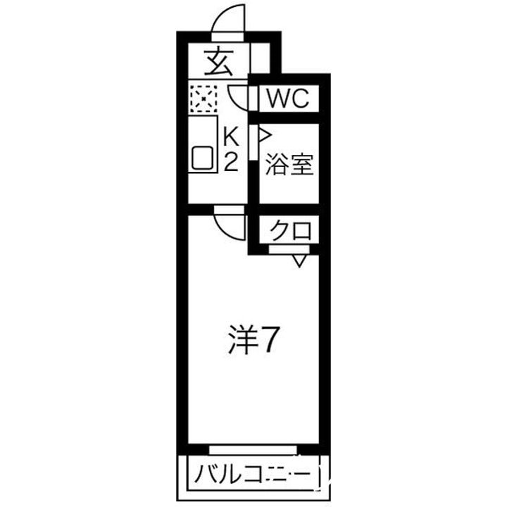 プラスパ—森末の間取り