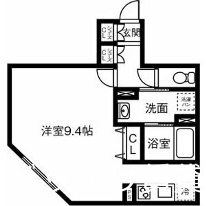 リヴシティ中村公園の間取り