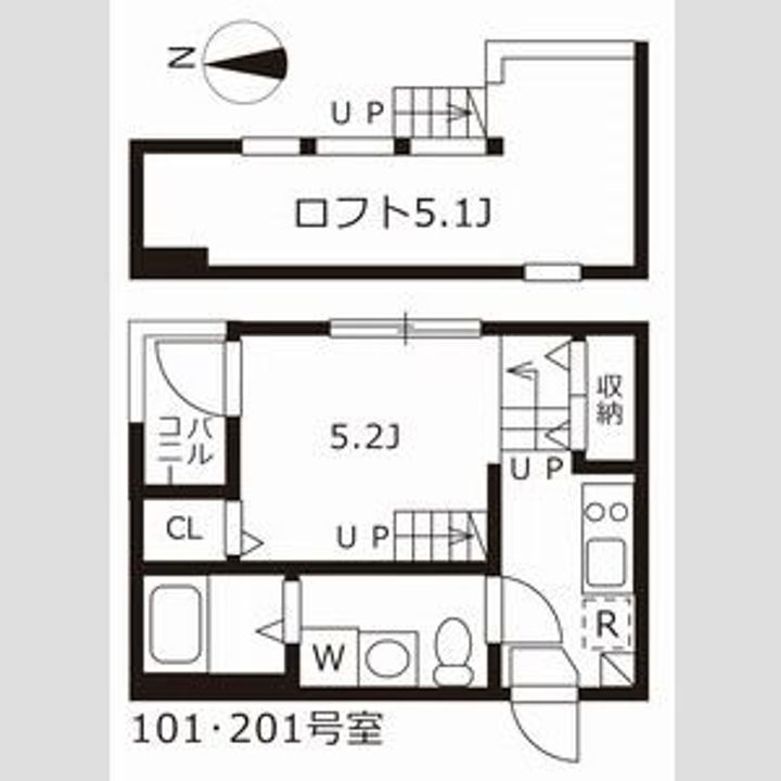 サダルスウドの間取り