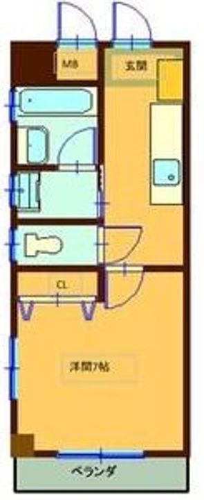 シティハイツ緑の間取り