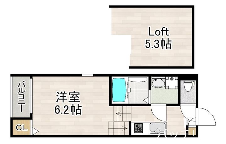 ハーモニーテラス切戸町IIIの間取り