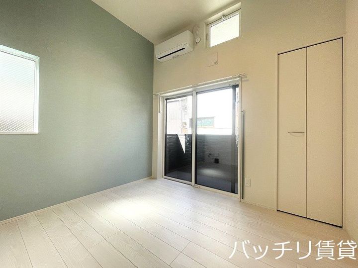 ハーモニーテラス切戸町IIIの寝室