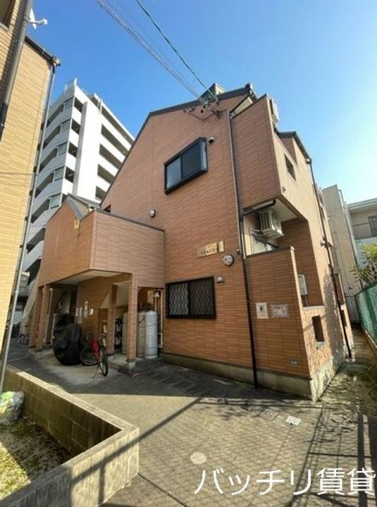 愛知県名古屋市中川区西日置1丁目の賃貸アパートの外観