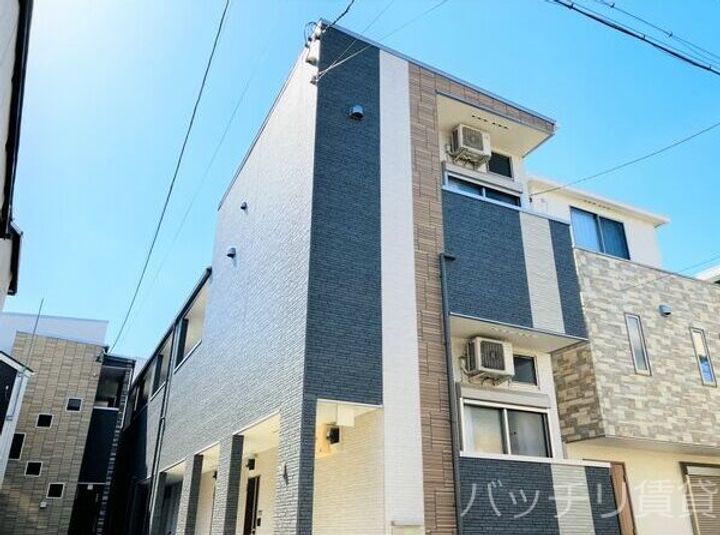 愛知県名古屋市瑞穂区河岸町4丁目の賃貸アパートの外観