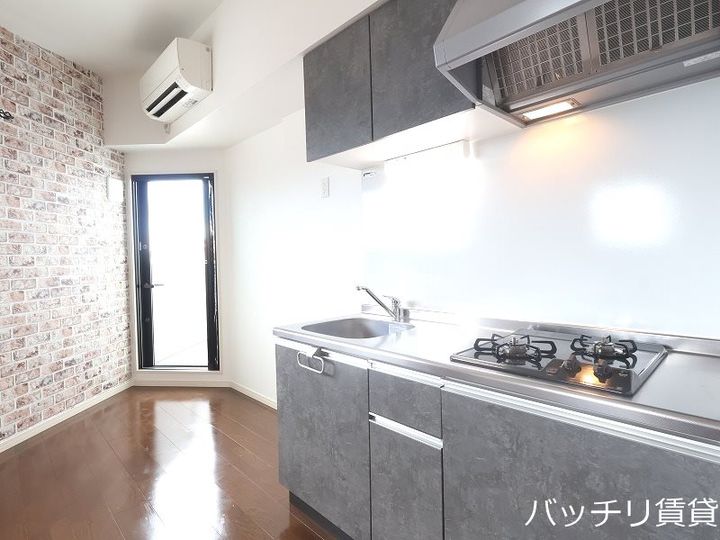 愛知県名古屋市西区枇杷島2丁目(アパート)の賃貸物件のキッチン