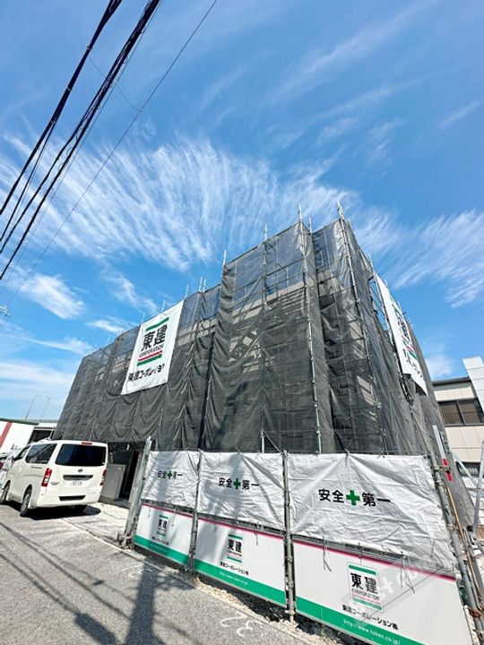 仮称)泉大津市綾井新築アパートの外観