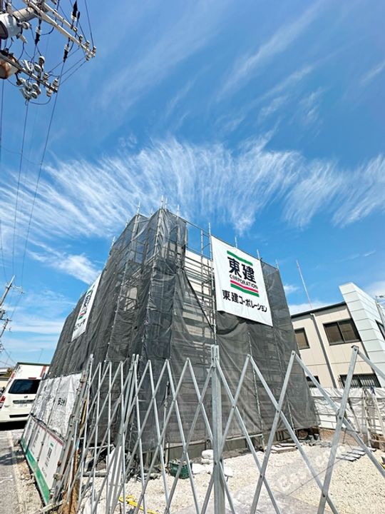 仮称)泉大津市綾井新築アパートの外観