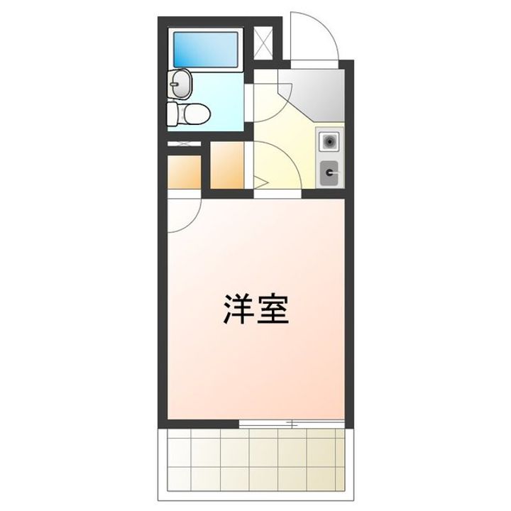 シャルマンフジ久米田五番館の間取り