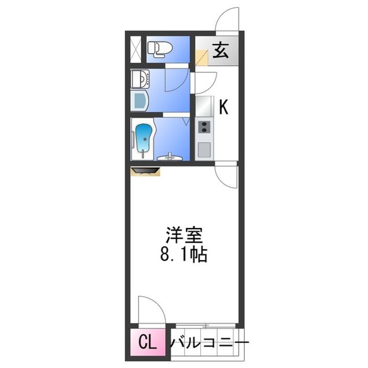 レオネクスト杉の間取り