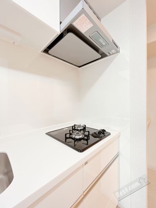 メルベージュ岸のキッチン