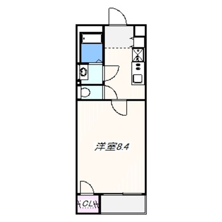クレイノ吉見ノ里Ⅰの間取り