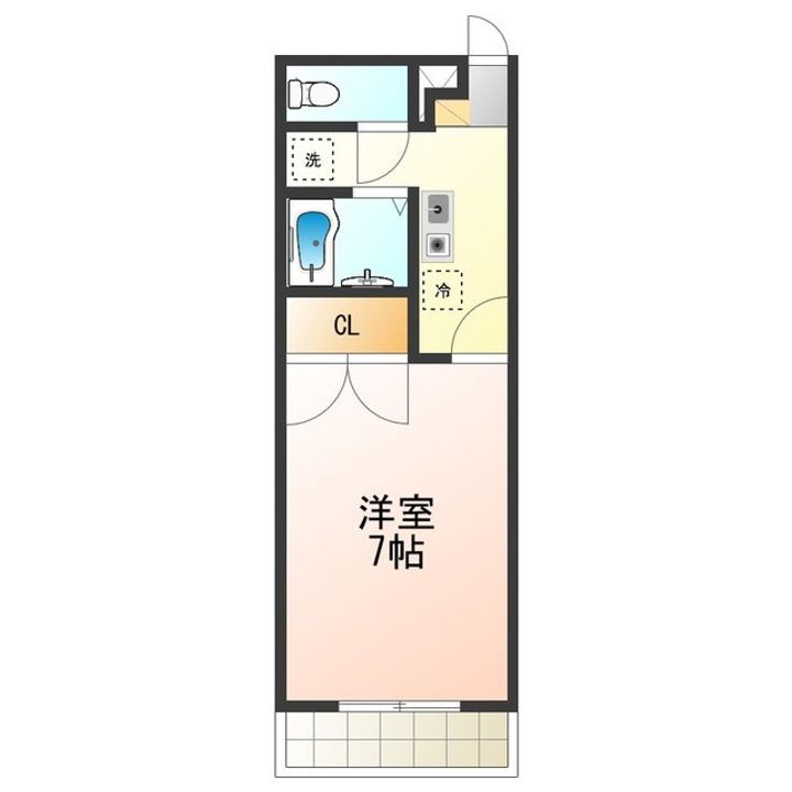 プレジールりんくうの間取り