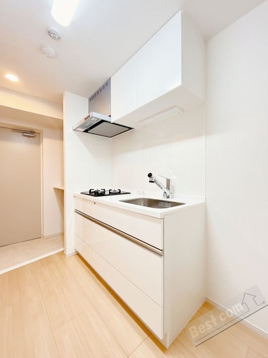 メルベージュ岸のキッチン